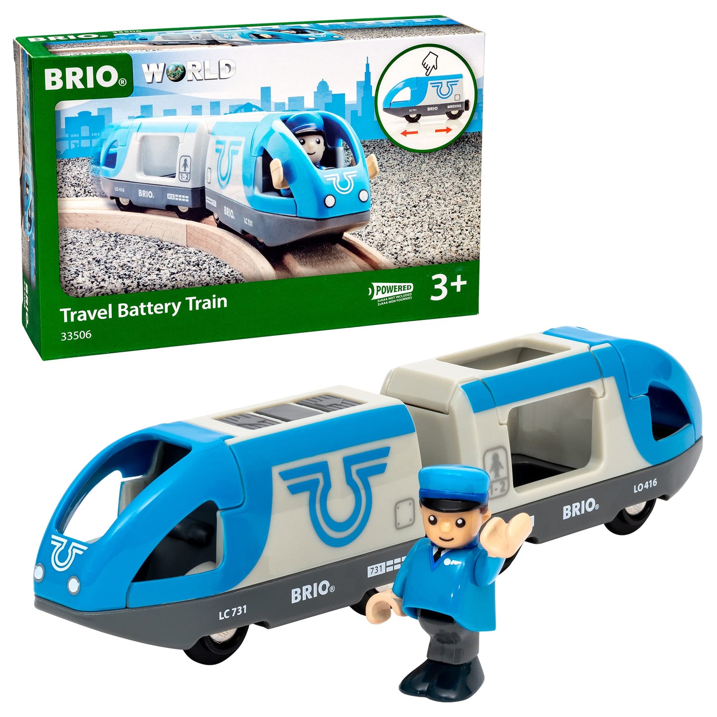 Brio - Travel Battery Train