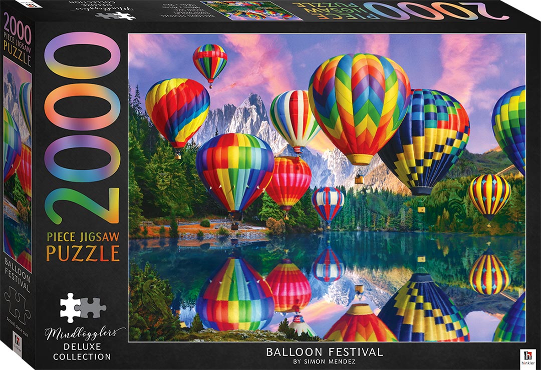 Mindbogglers Deluxe Balloon Festival Puzzle 2000pc