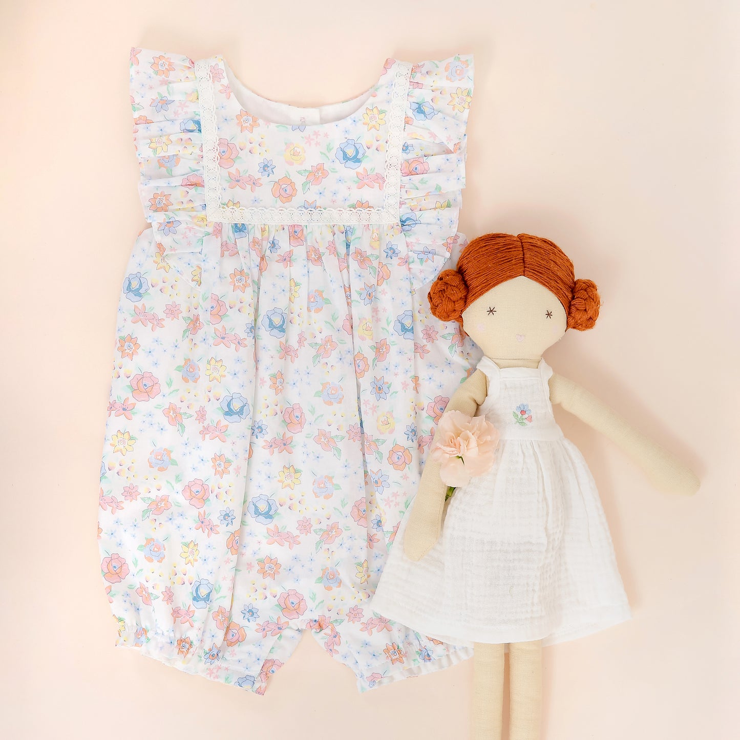 Albetta - Flower Folie Lace Romper
