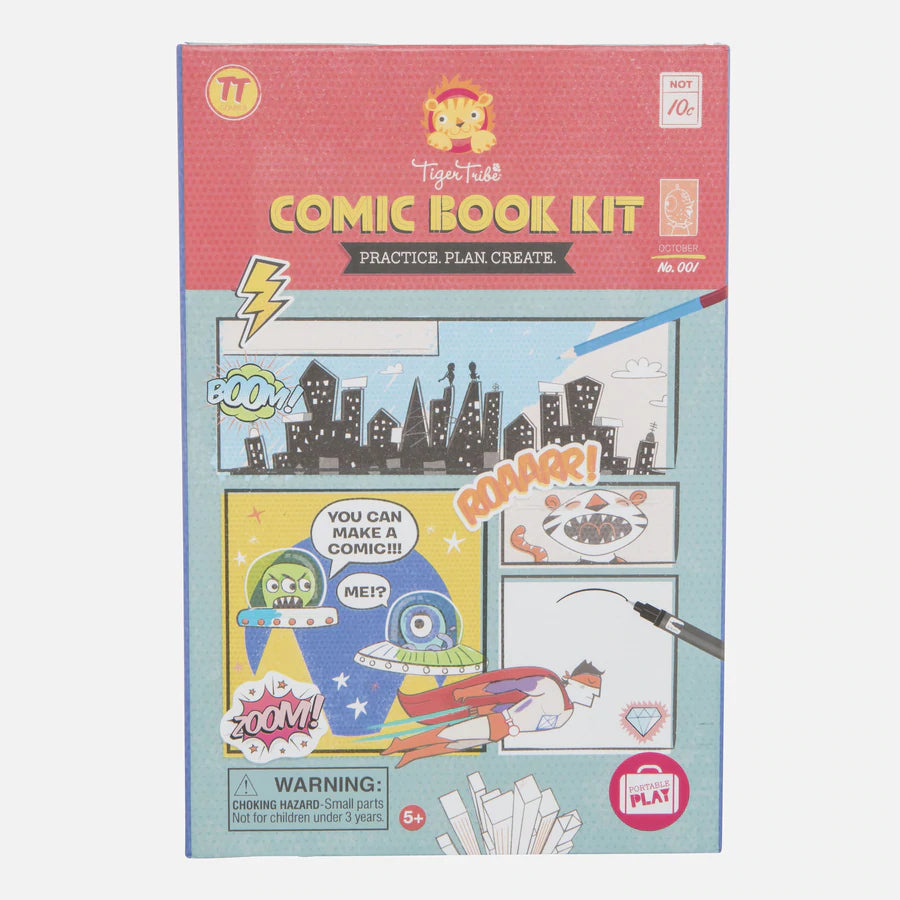 Tiger Tribe - Comic Book Kit - Practice. Plan. Create