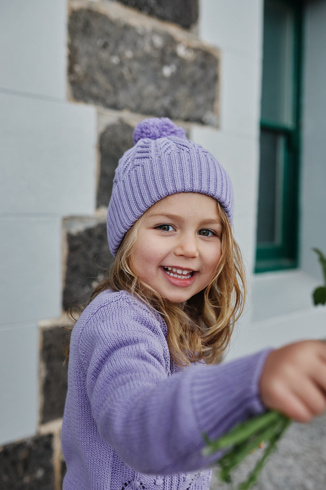 Milky - Lilac Beanie