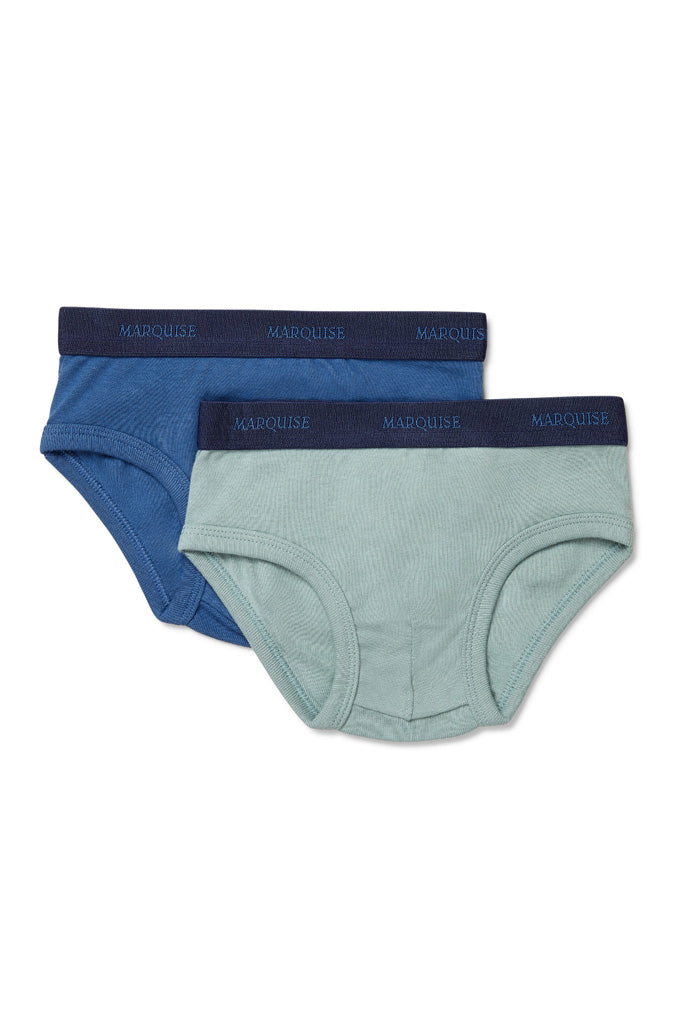 Marquise - Boys 2pk Blue/ Green Undies