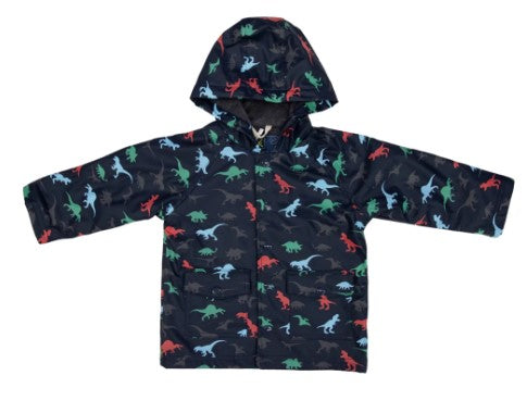 Korango - Dinosaur Raincoat Navy