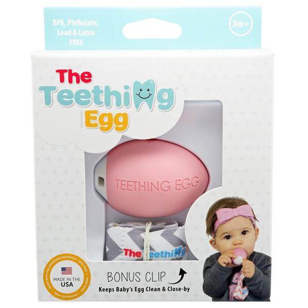 The Teething Egg with clip