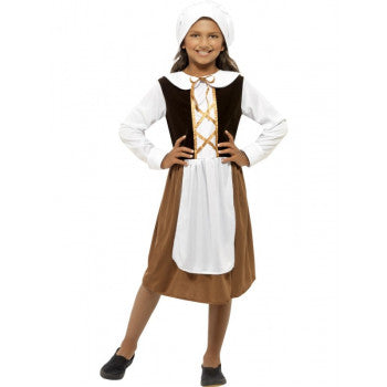 Tudor Girl - Child Costume - Size Medium