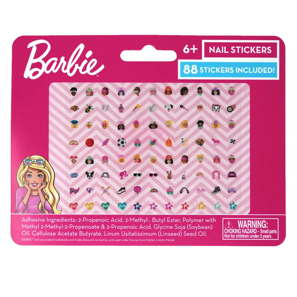 Pink Poppy - Barbie Nail Stickers