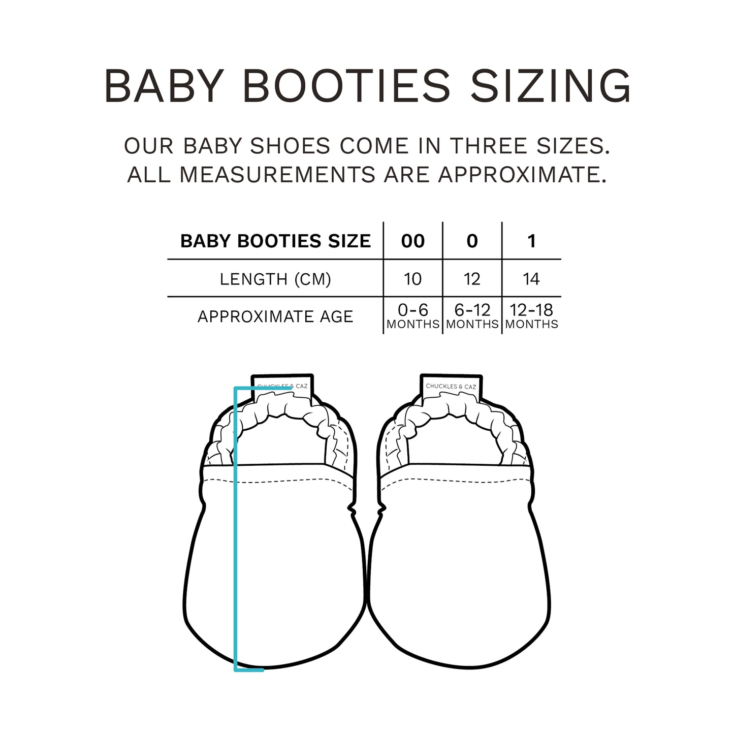 Chuckles & Caz - Booties Australian