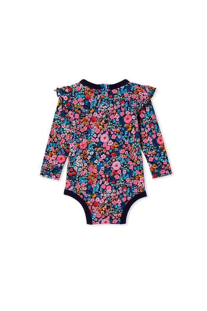 Milky - Garden Bubbysuit - Midnight Blue