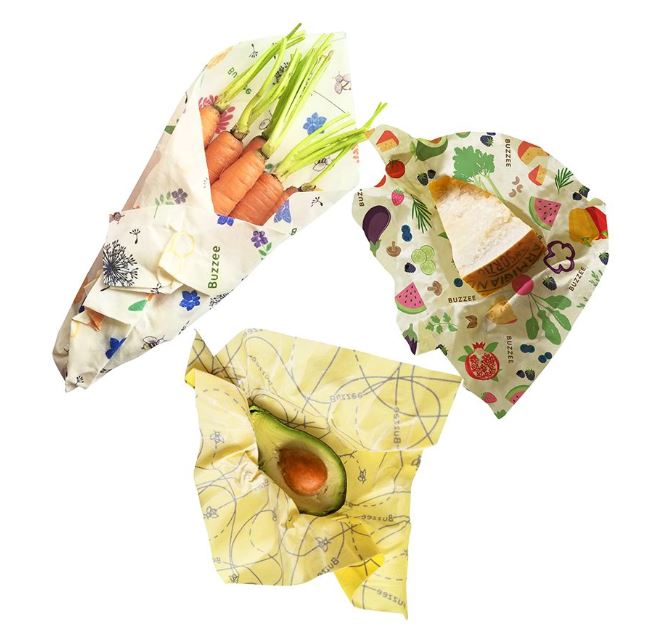 Organic Beeswax Wraps 3 Pack