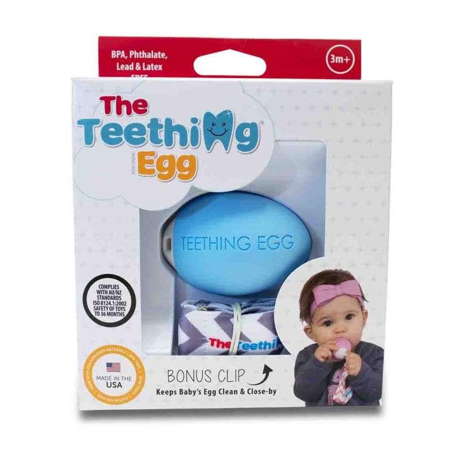 The Teething Egg with clip