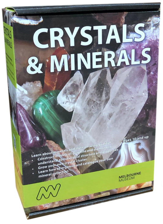 Crystals and Minerals Science kit