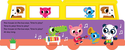 Mini Me - Shaped Board Book - The Wheels on the Bus
