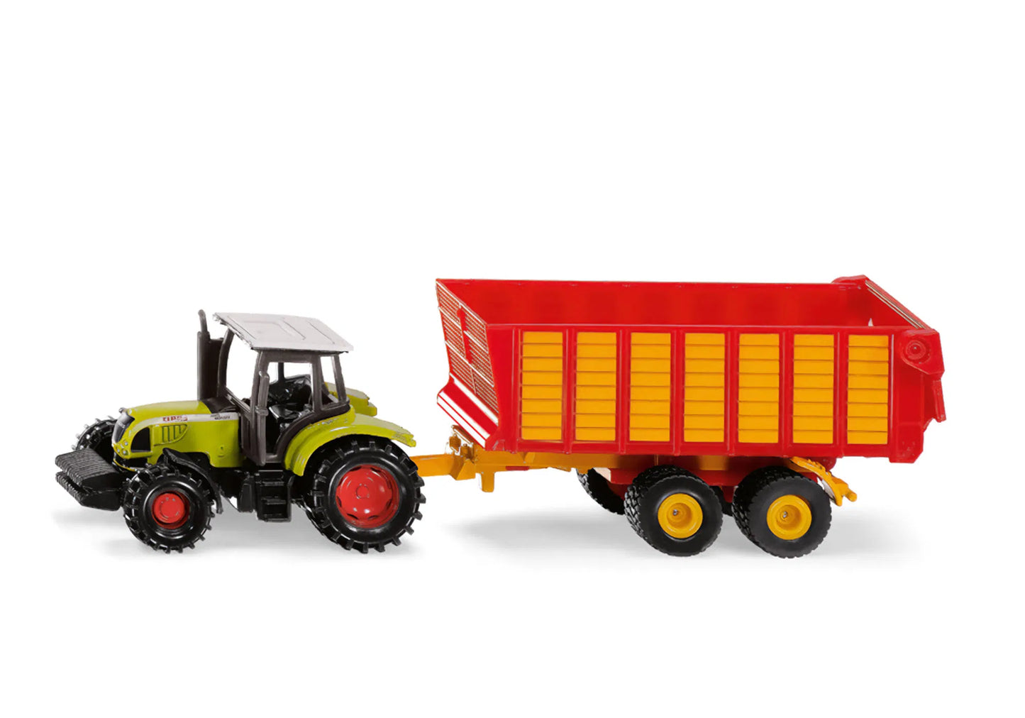 Siku - Claas Tractor With Silage Trailer - 1650