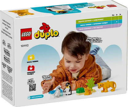 Lego Duplo - Wild Animals Families: Penguins & Lions