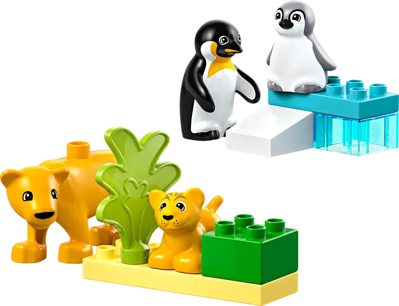 Lego Duplo - Wild Animals Families: Penguins & Lions