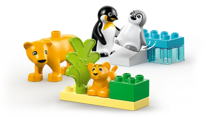 Lego Duplo - Wild Animals Families: Penguins & Lions