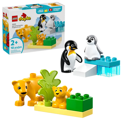 Lego Duplo - Wild Animals Families: Penguins & Lions