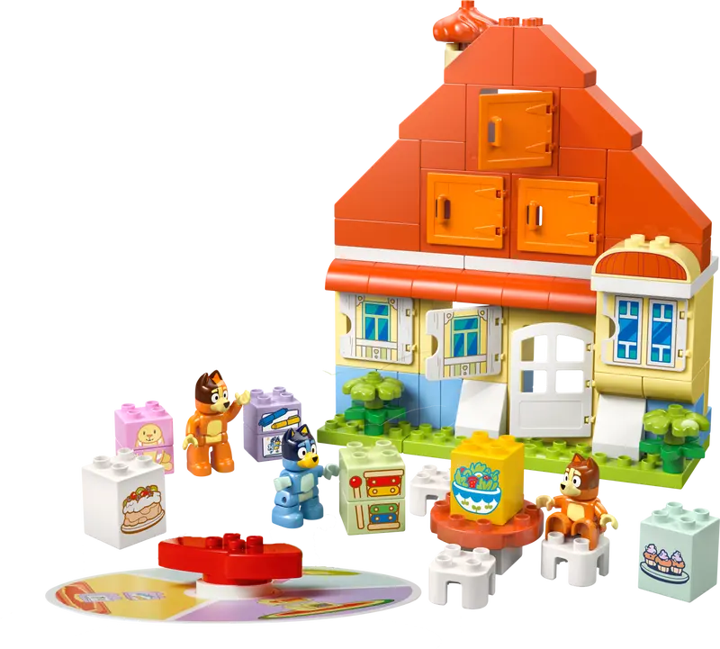 Lego Bluey - Bluey's Family House with Memory Game 10459
