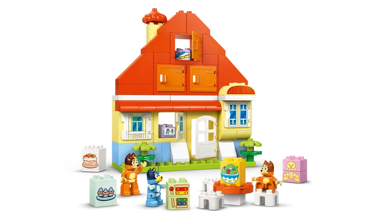 Lego Bluey - Bluey's Family House with Memory Game 10459