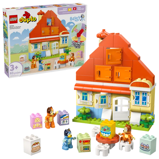 Lego Bluey - Bluey's Family House with Memory Game 10459
