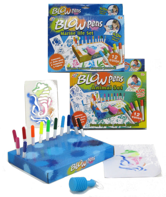 Blow Pens -Animals Sets