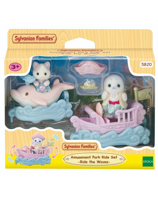 Sylvanian Families - Amusement Park Ride Set - Ride the Waves