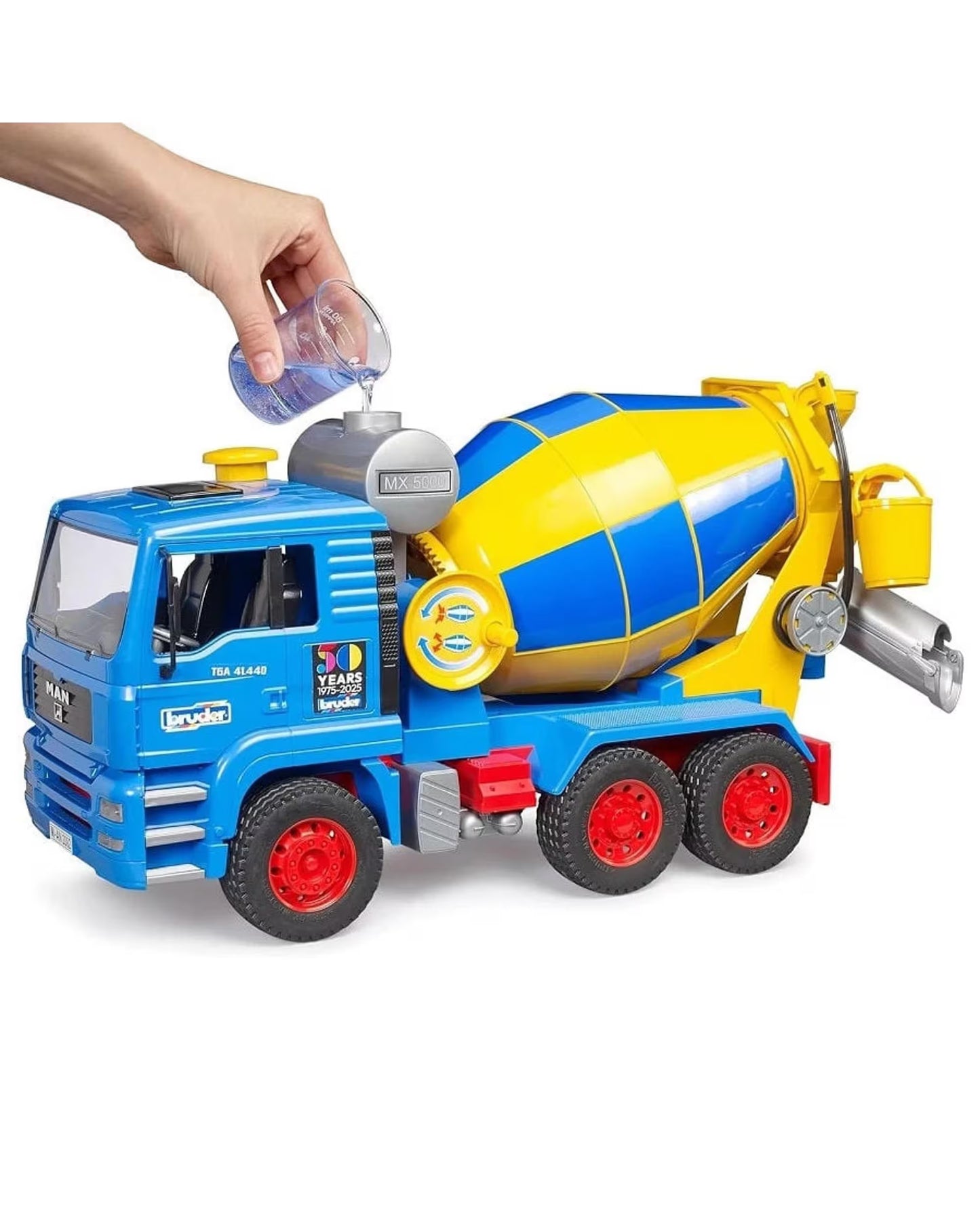 Bruder - 50th Anniversary Man TGA Cement Mixer Truck