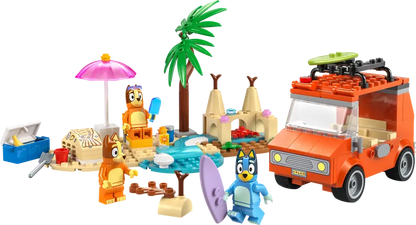 Lego Bluey - Bluey's Beach & Family Car Trip 11202
