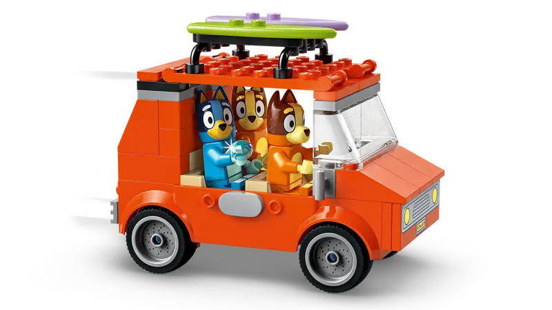 Lego Bluey - Bluey's Beach & Family Car Trip 11202