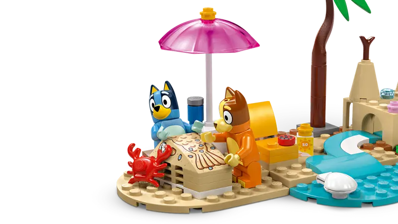 Lego Bluey - Bluey's Beach & Family Car Trip 11202