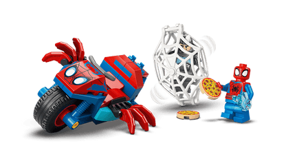 Lego Marvel - Spidey on his Motorcycle vs. Rhino
