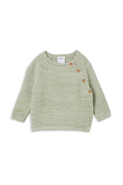 Olive Knit Cardigan