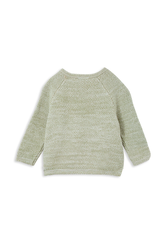 Olive Knit Cardigan