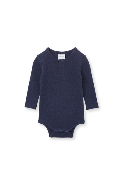Milky - Long Sleeve Rib Bubbysuit
