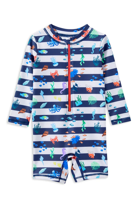 Milky - Marine Long Sleeve Swimsuit