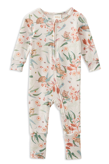 Milky - Wattle Zip Romper