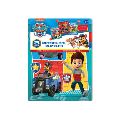 Paw Patrol 3pk Frame Tray Puzzle