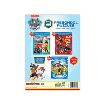 Paw Patrol 3pk Frame Tray Puzzle