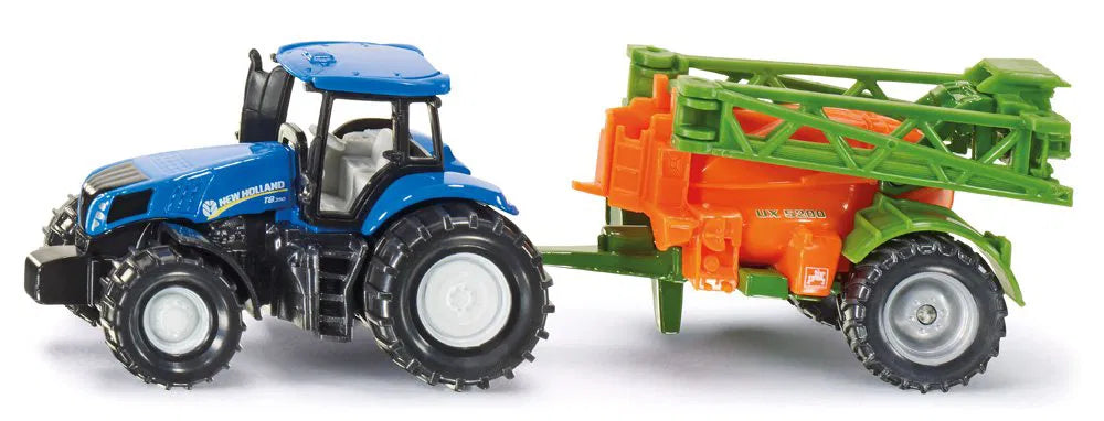 Siku - New Holland Tractor With Crop Sprayer