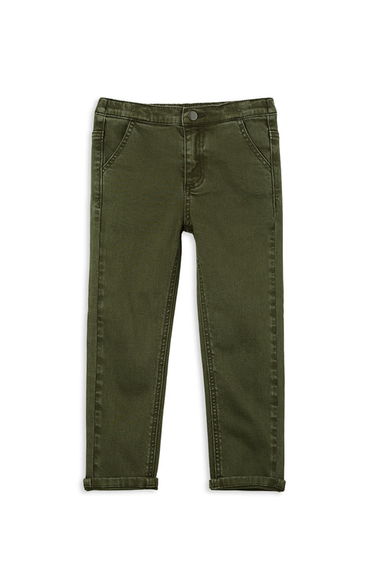 Milky - Green Denim Jean