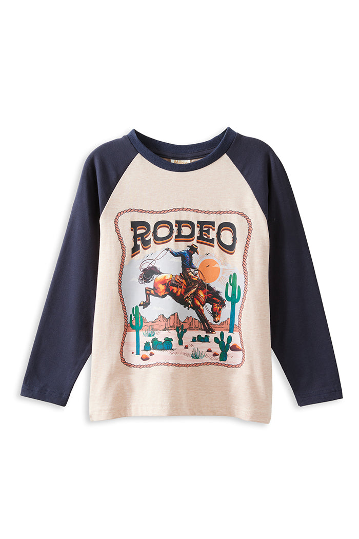 Milky Rodeo Tee Almond