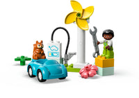 Lego Duplo- Wind Turbine and Electric Car