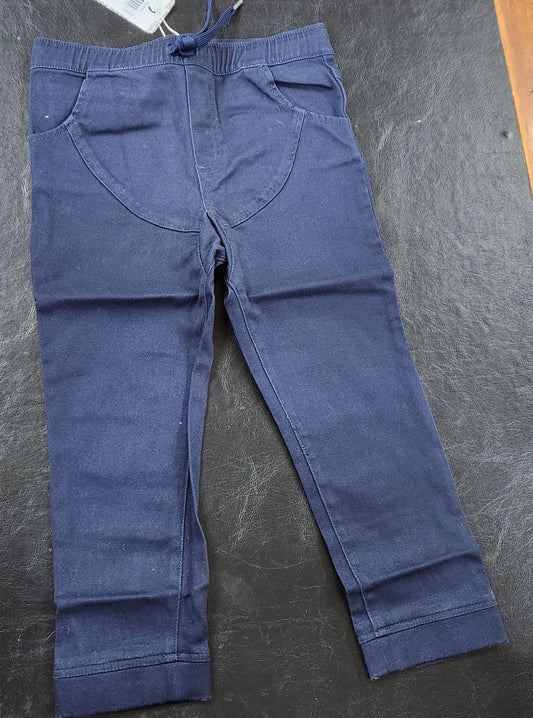 Korango Stretch Twill Chino with Drawstring Peacoat