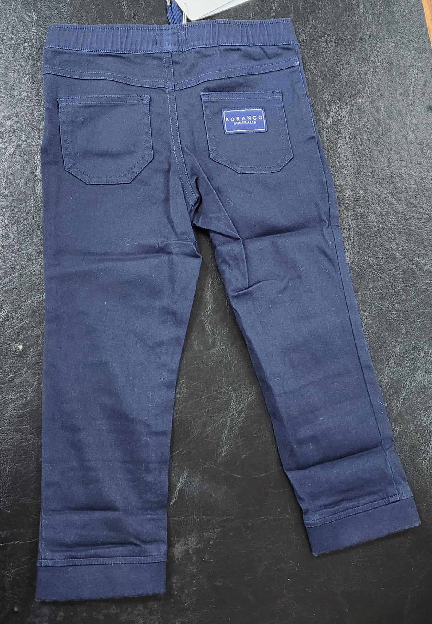 Korango Stretch Twill Chino with Drawstring Peacoat