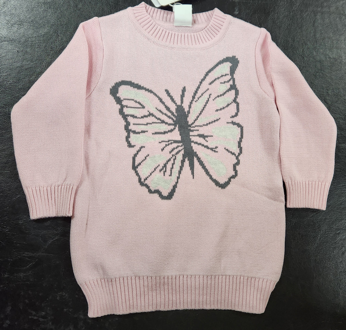 Korango - Butterfly Knit Sweater Fairytale Pink