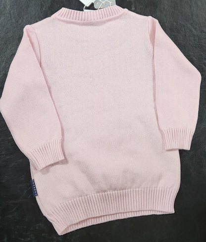 Korango - Butterfly Knit Sweater Fairytale Pink