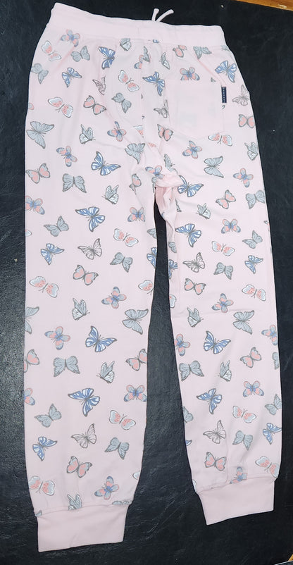 Korango - Butterfly Print Pyjamas - Fairytale Pink Baby