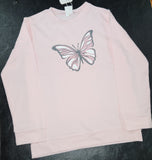 Korango Butterfly Print Pyjamas Fairytale Pink Baby