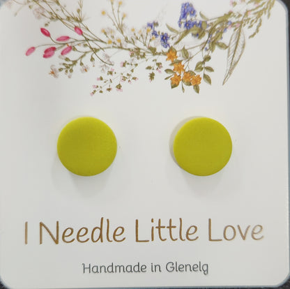 I Needle Little Love - Stud Earrings Circles