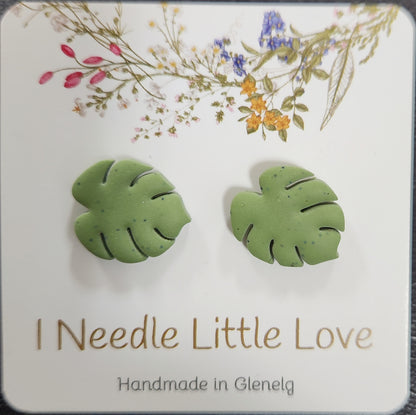 I Needle Little Love - Stud Earrings Floral